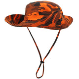 Outfly Outdoor UV Protection Wide Brim Bucket Hat Cowboy Hat Fisherman's Hat Foldable Camouflage Beach Hat