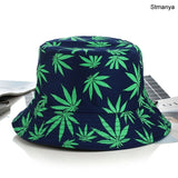 New Cotton Fishing Hat Women Men Hip Hop Cap Couple Maple Leaf Panama Bucket Hat Sun Flat Top Fisherman Hats Caps Boonie Gift