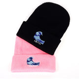 Fashion Black Couple  warm hat  winter cap
