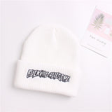 Hat Men Women FUC Awesome Embroidery Winter Beanies Knit Turban Skullies Streetwear Hip Hop Bone 2019 Korean Bini Czapka Zimowa
