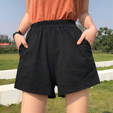 2020 New Black Shorts For Women Fashion  Sweatpants
