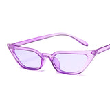 New Cateye Vintage Red Pink Sunglasses Women Brand Designer Retro Points Sun Glasses Female Superstar Lady Cat Eye