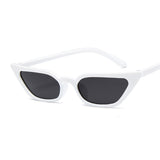 New Cateye Vintage Red Pink Sunglasses Women Brand Designer Retro Points Sun Glasses Female Superstar Lady Cat Eye