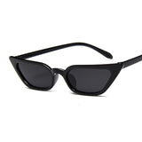 New Cateye Vintage Red Pink Sunglasses Women Brand Designer Retro Points Sun Glasses Female Superstar Lady Cat Eye