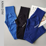Seamless Leggings For Women Gym Widen High Waisted Workout Jogging Yoga Pants Stretchy Compression Tummy Control Sport Leggings