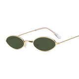 Small Frame Black Shades Round Sunglasses Women Oval Brand Designer Vintage Fashion Pink Sun Glasses Female Oculos De Sol