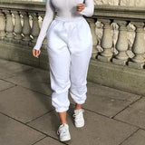 Harem Pants for Women High Waist Trousers Women Loose Solid Casual Pants Jogger Mujer Hip Hop Hippie Sweatpants Women