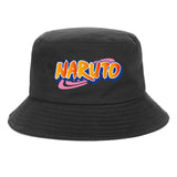 Red Cloud logo Printed Summer Hat Women Men Panama Bucket Cap The Design Flat Visor Fisherman Hat Naruto Akatsuki Anime Sun Hat