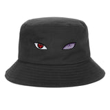 Red Cloud logo Printed Summer Hat Women Men Panama Bucket Cap The Design Flat Visor Fisherman Hat Naruto Akatsuki Anime Sun Hat