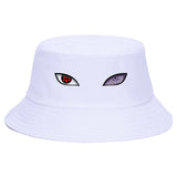 Red Cloud logo Printed Summer Hat Women Men Panama Bucket Cap The Design Flat Visor Fisherman Hat Naruto Akatsuki Anime Sun Hat