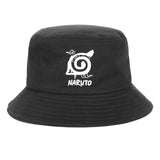 Red Cloud logo Printed Summer Hat Women Men Panama Bucket Cap The Design Flat Visor Fisherman Hat Naruto Akatsuki Anime Sun Hat