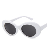goggle  glasses oval sunglassestrendy hot Vintage