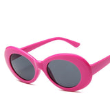 goggle  glasses oval sunglassestrendy hot Vintage
