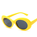 goggle  glasses oval sunglassestrendy hot Vintage