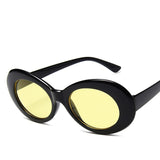 goggle  glasses oval sunglassestrendy hot Vintage