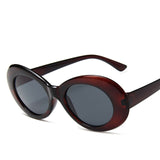 goggle  glasses oval sunglassestrendy hot Vintage