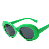 goggle  glasses oval sunglassestrendy hot Vintage