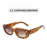 2020 New Fashion Vintage Sunglasses Women Brand Designer Retro Sunglass Rectangle Sun Glasses Female UV400 Lens Eyewears