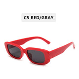 2020 New Fashion Vintage Sunglasses Women Brand Designer Retro Sunglass Rectangle Sun Glasses Female UV400 Lens Eyewears