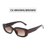 2020 New Fashion Vintage Sunglasses Women Brand Designer Retro Sunglass Rectangle Sun Glasses Female UV400 Lens Eyewears