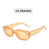 2020 New Fashion Vintage Sunglasses Women Brand Designer Retro Sunglass Rectangle Sun Glasses Female UV400 Lens Eyewears