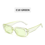 2020 New Fashion Vintage Sunglasses Women Brand Designer Retro Sunglass Rectangle Sun Glasses Female UV400 Lens Eyewears