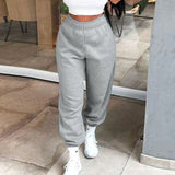 Sweatpants Women Baggy Pants Women Gray Spring Wide Leg Sweat Pants Oversized Joggers Streetwear High Waisted Trousers Women