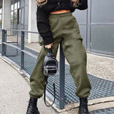 Sweatpants Women Baggy Pants Women Gray Spring Wide Leg Sweat Pants Oversized Joggers Streetwear High Waisted Trousers Women
