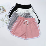 Fashion  Casual Shorts  Stretch Elastic Shorts Female
