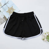 Fashion  Casual Shorts  Stretch Elastic Shorts Female
