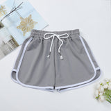 Fashion  Casual Shorts  Stretch Elastic Shorts Female