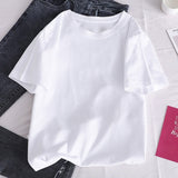 Modernist Sexy Lady Feather Butterfly T-shirt Women Korean Style Tumblr Aesthetic Short Sleeve Plus Size Cotton Top Tees Clothes