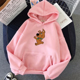 Smile Sad Face oversized Sweatshirt Women  Korean Streetwear for women clothes Hip Hop Line Print Sport swear Tops Hoodies