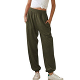 Women Sweatpants Baggy Sports Gray Pants 2020 Casual Joggers Wide Leg Oversized Streetwear High Waisted Trousers Women