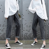 Jeans Women Baggy High Waist Straight Jeans Loose Leisure Boyfriend Wide Leg Denim Clothing Harajuku Harem Pants Female 2020 New