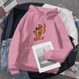 Hoodies & Sweatshirts Fashion Women's Casual Long Sleeve Printed Hooded Character Pullover Sweatshirt Tops свитшот женский #5