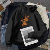 Fashion Women's Hoodies Sweatshirts Plus Size Ladies Autumn Winter Casual Long Sleeve Hooded Anime Pullover Sweatshirt Tops