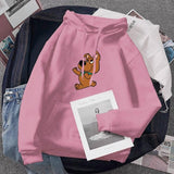 Fashion Women's Hoodies Sweatshirts Plus Size Ladies Autumn Winter Casual Long Sleeve Hooded Anime Pullover Sweatshirt Tops