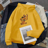 Fashion Women's Hoodies Sweatshirts Plus Size Ladies Autumn Winter Casual Long Sleeve Hooded Anime Pullover Sweatshirt Tops