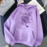Women sweatshirt hoodie Cute Hip hop Kawaii Ullzang Harajuku Dragon Korean Funny top vintage dropshipping tee print punk clothes