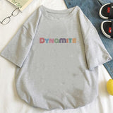 DYNAMITE print T-shirt  style short sleeve