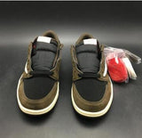 Travis Scotts x Air 1 High OG CD4487-100 1s Cactus Jack Men Women Basketball Sports Shoes Sneakers Retro Best Quality