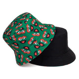 Summer Women Men Fisherman Hat Foldable Cartoon Bucket Hat Street Hip Hop cotton panama Hats Caps Vintage Printed Fishing Hats