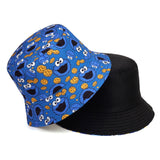 Summer Women Men Fisherman Hat Foldable Cartoon Bucket Hat Street Hip Hop cotton panama Hats Caps Vintage Printed Fishing Hats