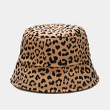 Winter Warm Bucket Hat for Women Men Cow Print Panama Fishing Caps Wool Thick  Autumn Outdoor Flat Fisherman Hats Basin Chapeau