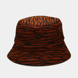 Winter Warm Bucket Hat for Women Men Cow Print Panama Fishing Caps Wool Thick  Autumn Outdoor Flat Fisherman Hats Basin Chapeau